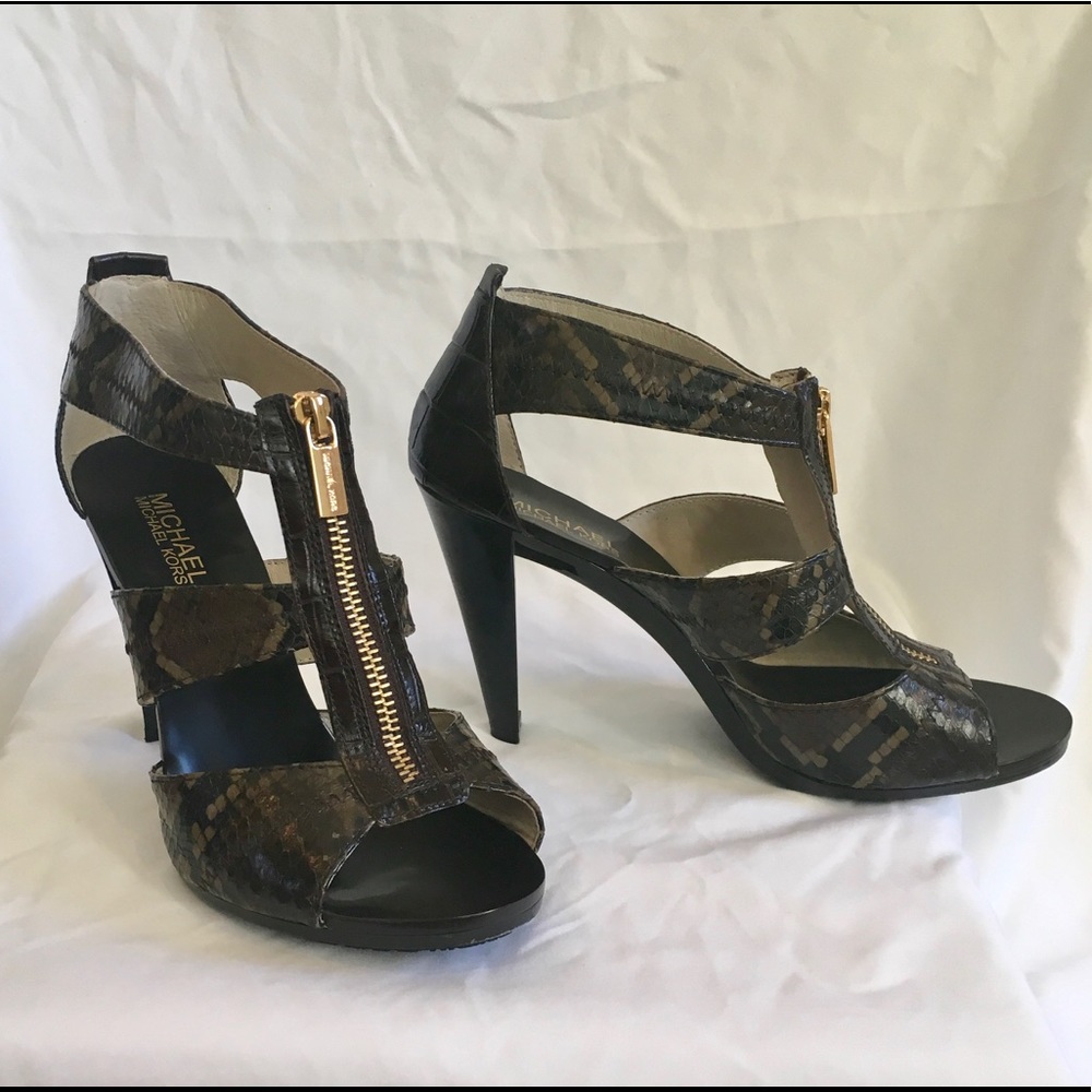 Michael Kors Berkley t-strap heels